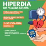 Prefeitura de Nova Venécia intensifica ações do Hiperdia durante o mês de março