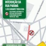 Prefeitura divulga cronograma de pavimentação asfáltica e interdição de ruas em Nova Venécia