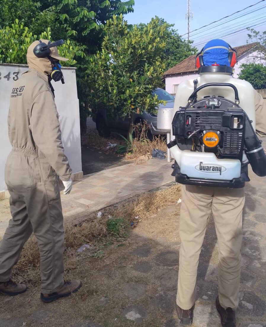 Mutirão contra a dengue elimina 156 focos no bairro Aeroporto em Nova Venécia