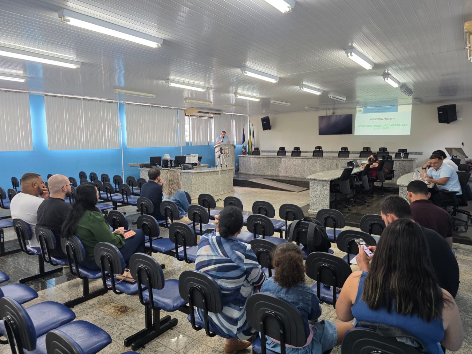 Nova Venécia realiza audiência pública sobre a Lei de Diretrizes Orçamentárias 2027
